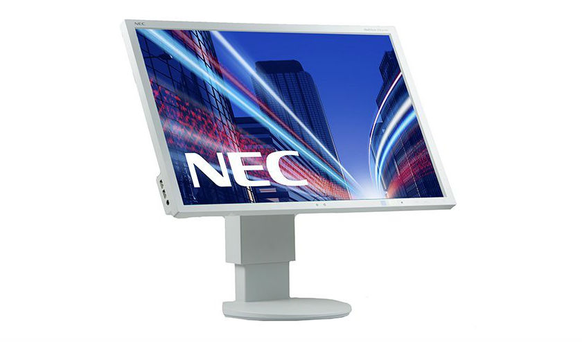 24" LCD NEC MultiSync EA243WM White